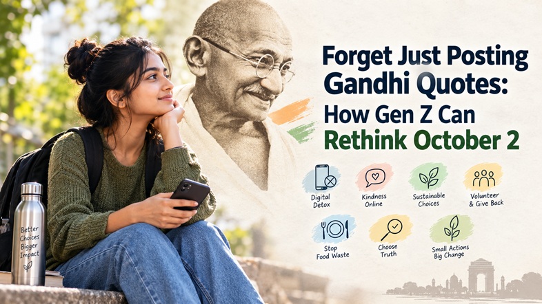 Gandhi Jayanti 2026: 7 Ways Gen Z Can Celebrate October 2 Differently